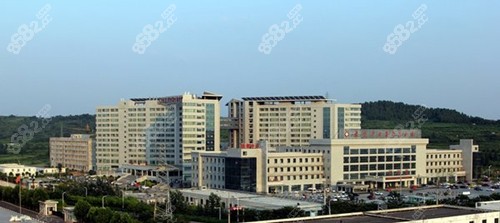 山东枣庄矿务局医院外观
