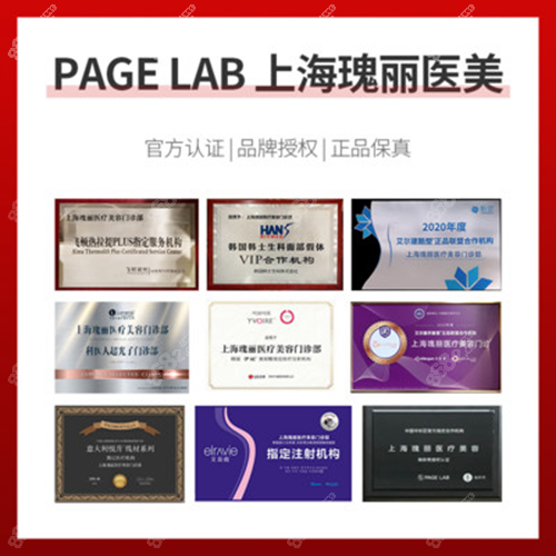 上海瑰丽资质荣誉