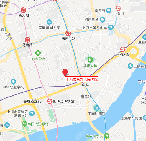 上海九院地图
