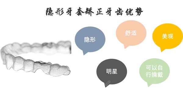 隐形牙套矫正牙齿优势