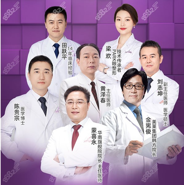广州美莱哪个医生做眼综合做得好