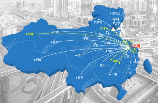 美奥口腔分布图
