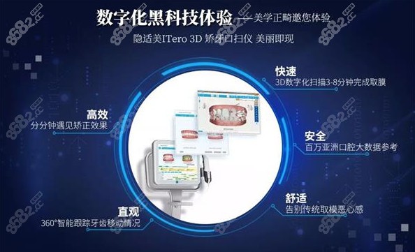 乐山英美口腔院内进口隐适美iTero口扫设备的优势