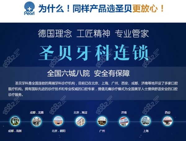 国内连锁圣贝牙科机构