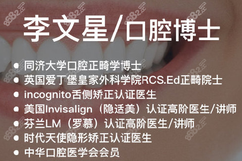 成都牙齿矫正李文星的荣誉