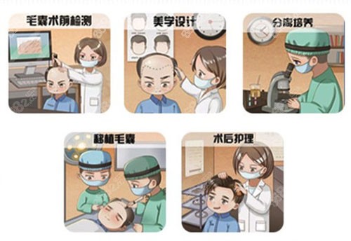 植发过程图