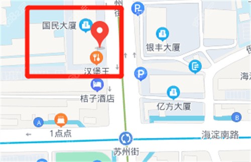 北京美媛荟整形地址地图