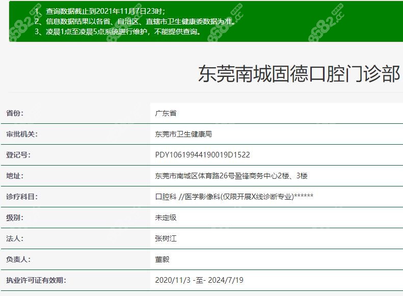 东莞固德口腔信息