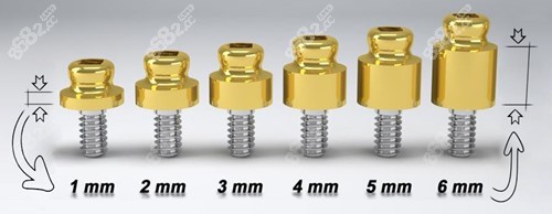 上海国产种植体示意图