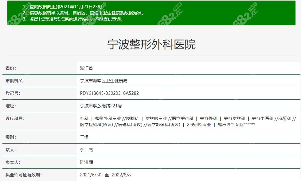 宁波整形外科是能做四级手术的专科医院