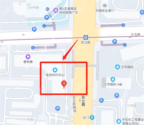 北京米兰柏羽丽都整形医院地址地图