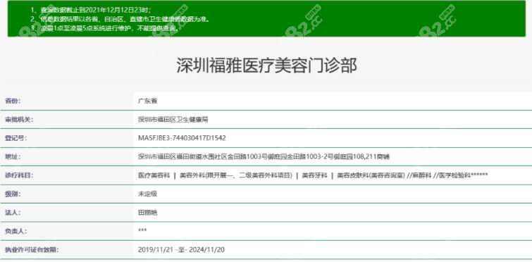 深圳福雅医疗美容门诊部