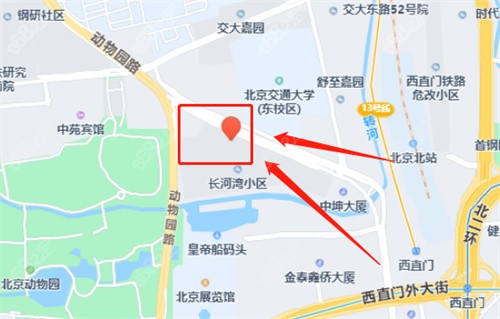 北京圣嘉新医疗美容医院地图