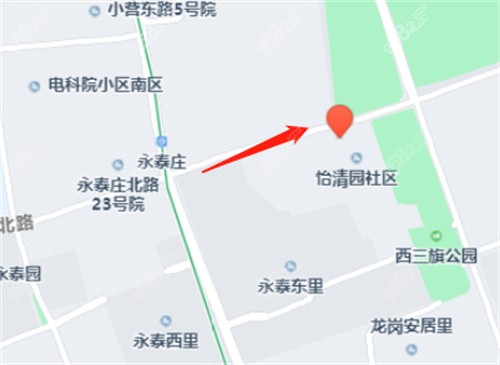 北京星灿宫医疗美容门诊部地图