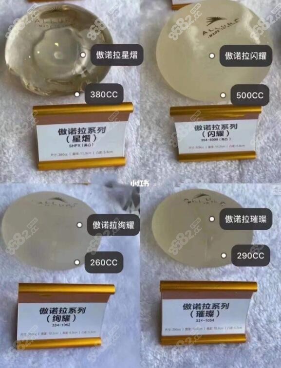 傲诺拉隆胸假体牌子