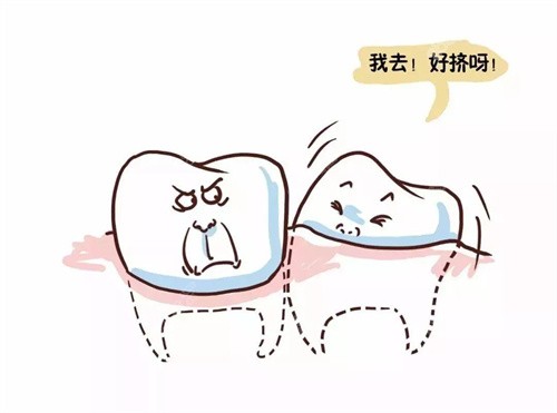 诸暨福明口腔拔牙卡通图