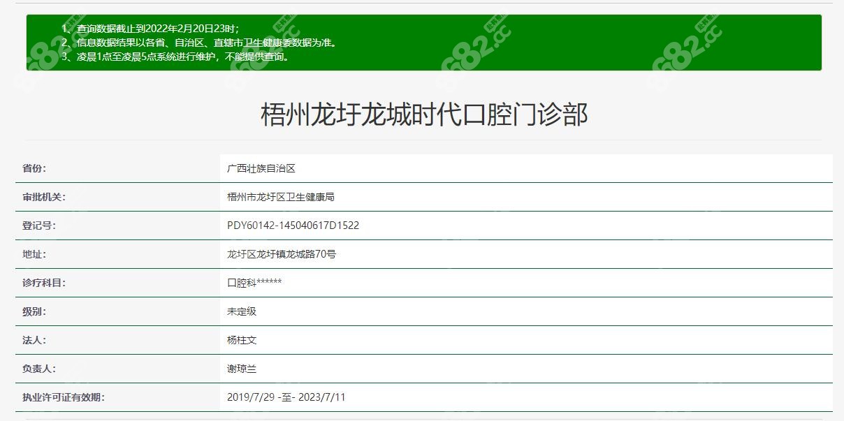 时代口腔认证资质