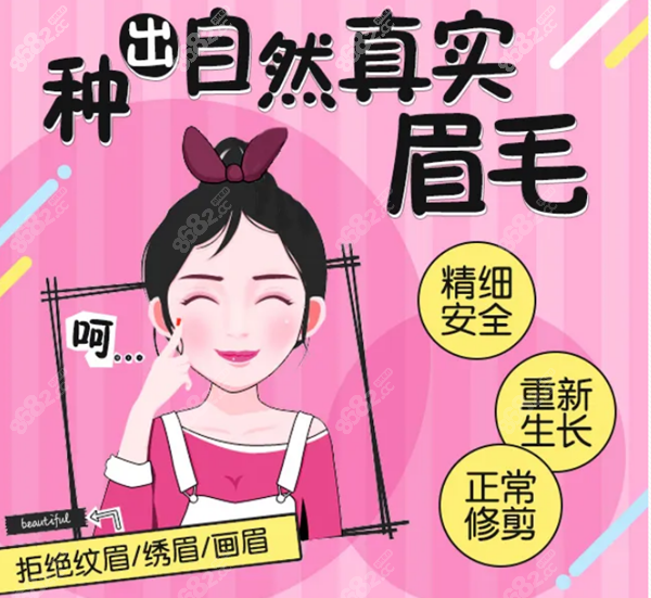 华美眉毛种植价格