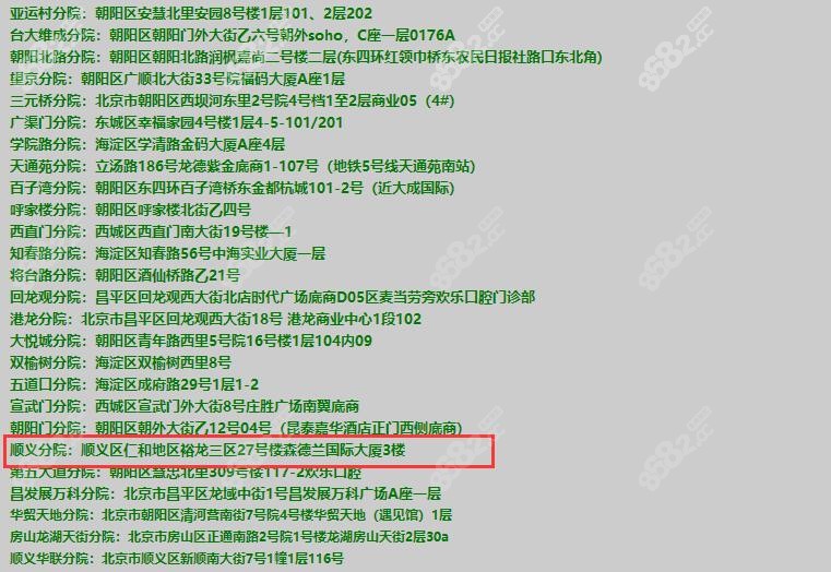 <!--<i data=20240705-sp></i>-->口腔所有分店地址