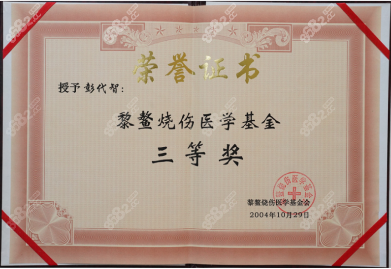 彭代智醫(yī)生獲得的榮譽