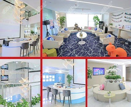 （上海美奥口腔就诊环境展示图）