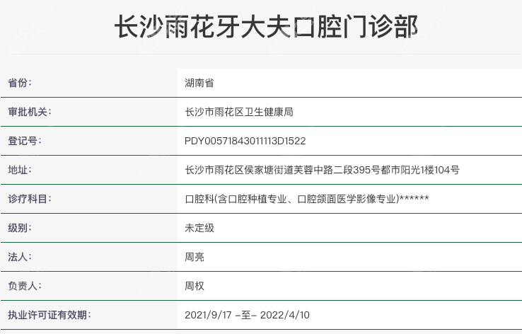 长沙牙大夫口腔怎么样 长沙牙大夫口腔怎么样