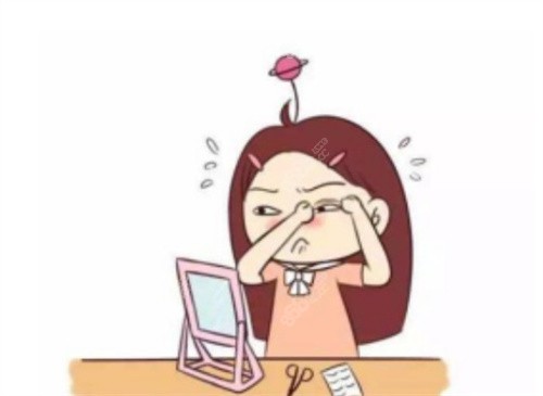 眼部整形示意圖