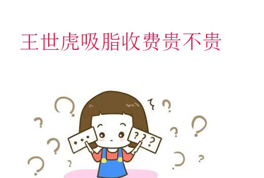 王世虎吸脂收费贵不贵