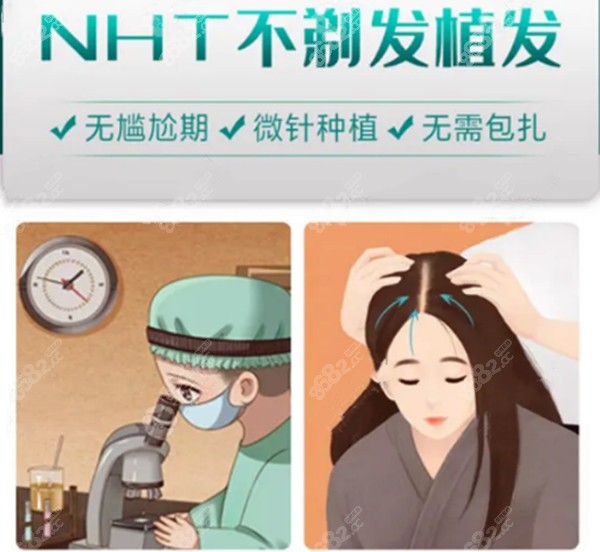 碧莲盛不剃发植发技术