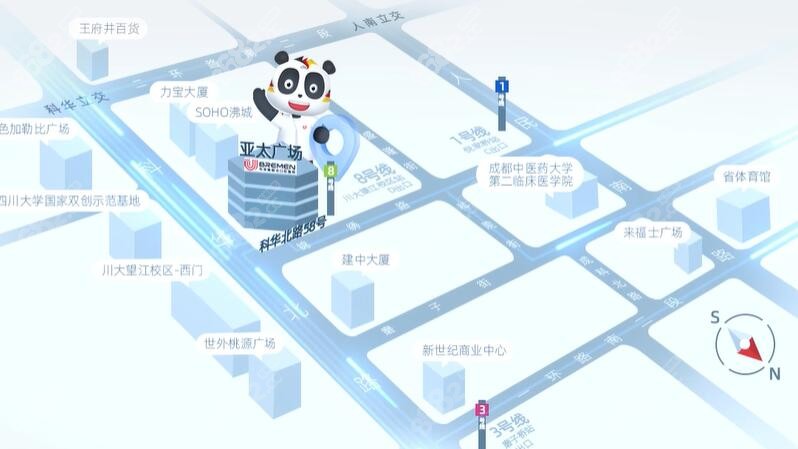 成都布莱梅联合口腔地址