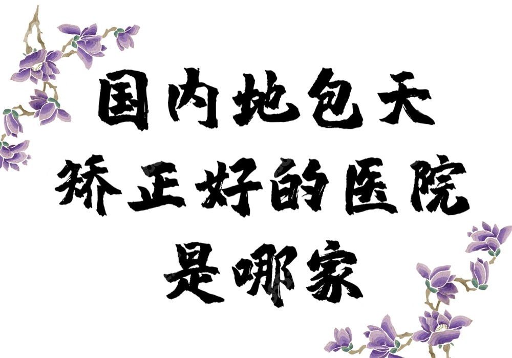 国内地包天矫正好的医院是哪家