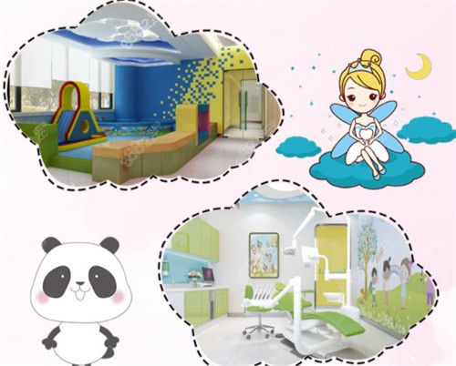 重慶團圓口腔醫(yī)院兒童游玩區(qū)和診療室