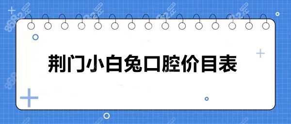 荆门小白兔口腔价目表