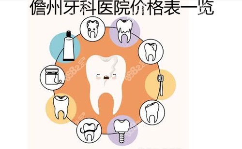 儋州牙科医院价格表一览