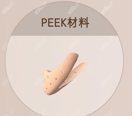 PEEK人工骨材料示意图