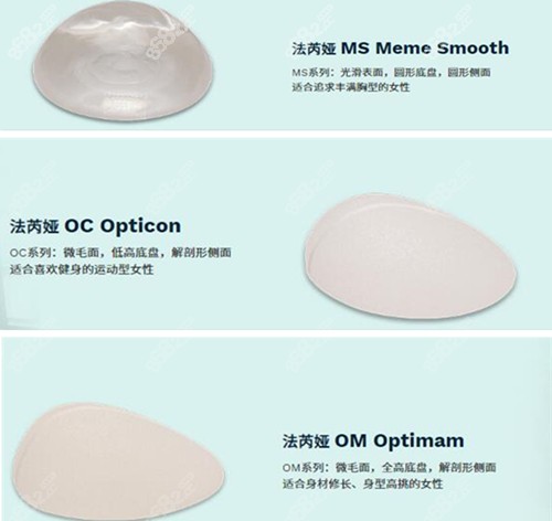 德国宝俪法芮娅假体分类