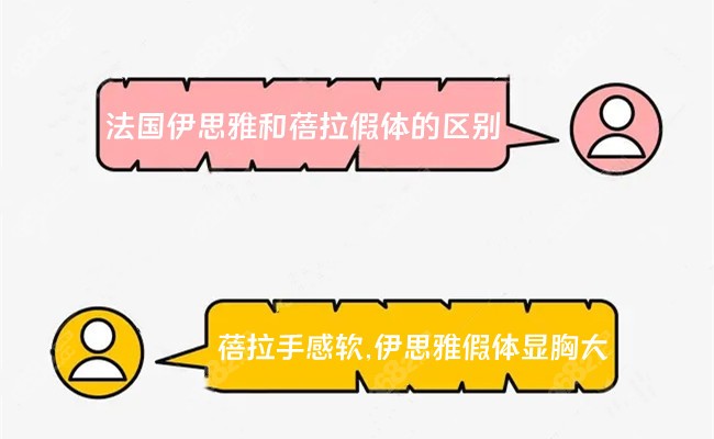 法国伊思雅和蓓拉假体的区别