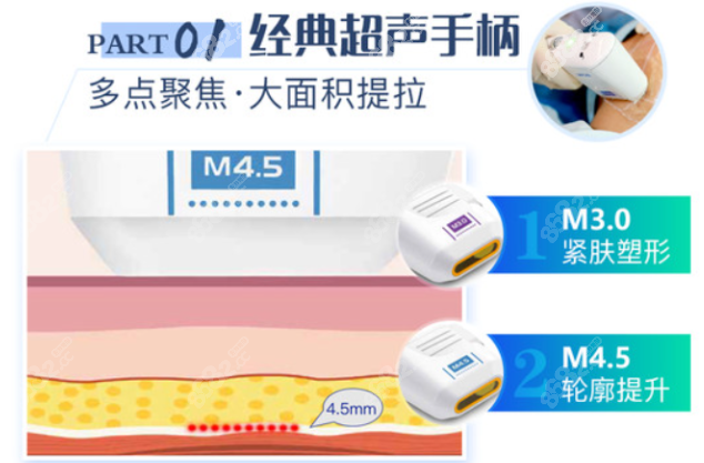 超声炮两个刀头和三个炮头区别大吗