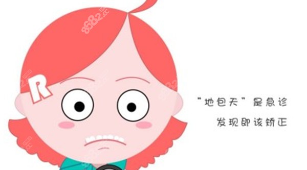 儿童地包天要尽早矫正8682.cc