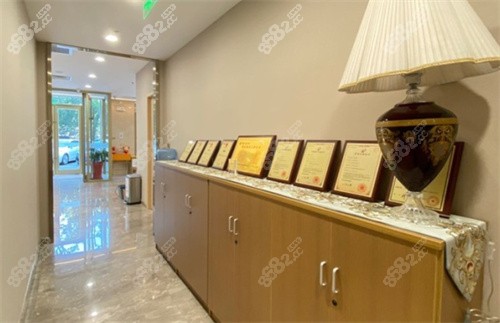 碧莲盛植发医院荣誉展示示意图