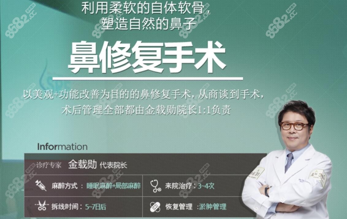 這是金載勛醫(yī)生做鼻子優(yōu)勢