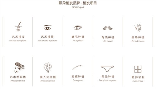 熙朵植发项目