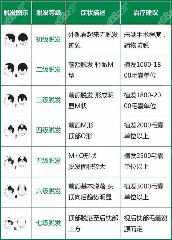 植发毛囊单位怎么计算？