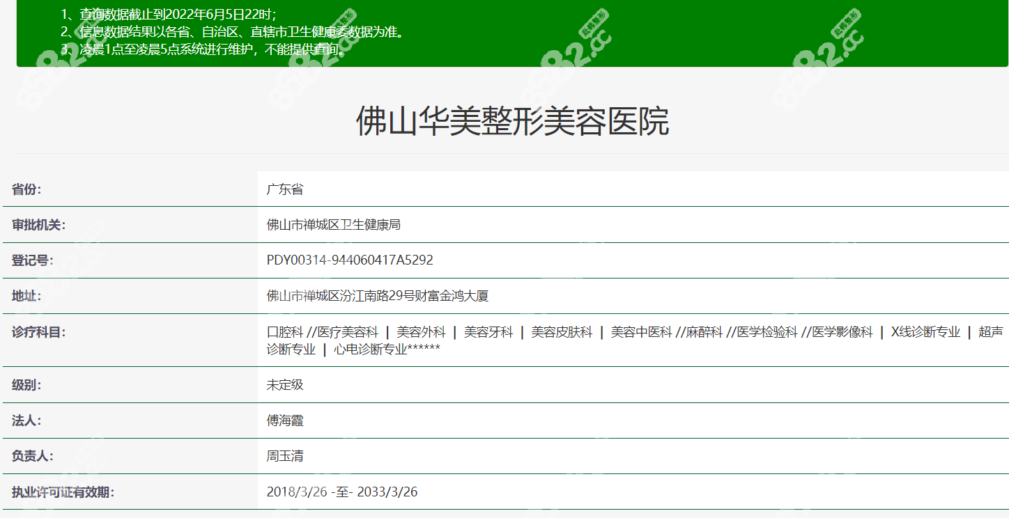 佛山华美不仅口碑好还是正规整形机构8682.cc