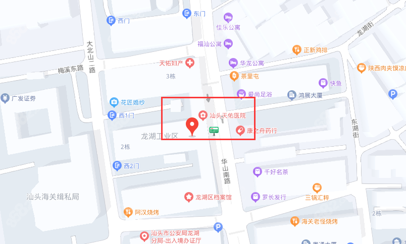 灿头天佑口腔地址及来院路线公布