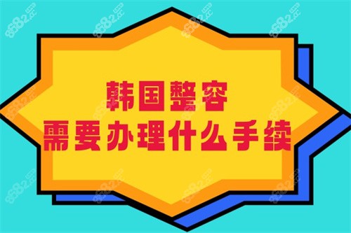 韩国整容需要办理什么手续