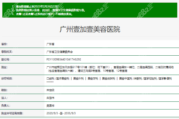 广州壹加壹美容医院