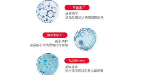 水分子丰胸材料可锁水使乳房动感