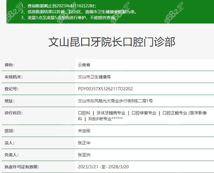 文山牙院长口腔医院怎么样