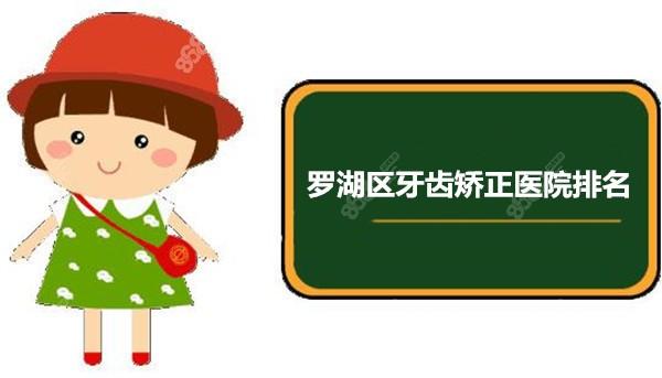 深圳罗湖区牙齿矫正医院排名
